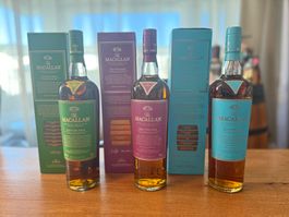 Macallan Whisky Edition No. 4, 5 und 6 - Sammlerstücke