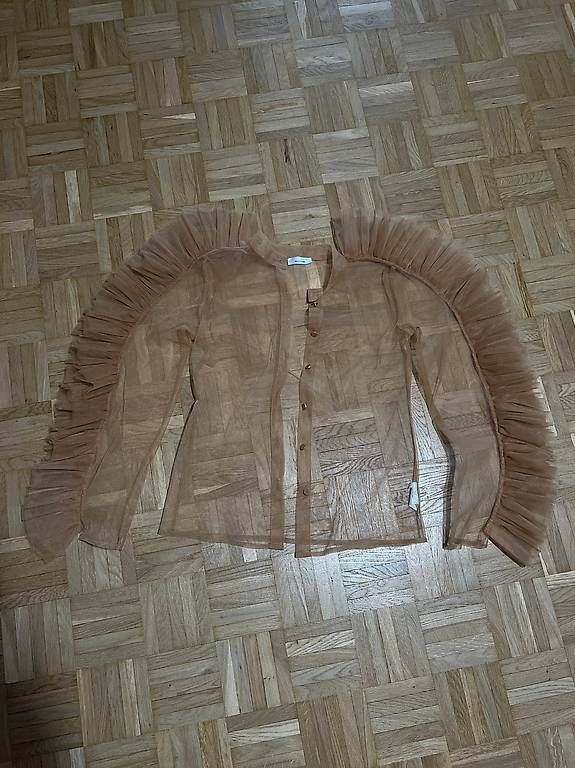Camicette: Tüllbluse Damen Gr. S Nude – Nuovo (secondo la descrizione) da Basel venduto da hol_8ldp