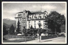 Interlaken /Ostbahnhof, Garten-Restauran