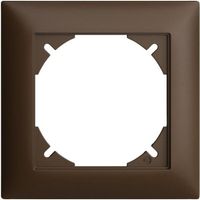 Abdeckrahmen EDIZIOdue 1×1 coffee, Feller