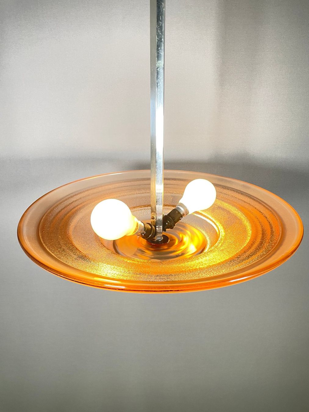 Lampadari & plafoniere: Art Deco Deckenlampe aus Glas – Usato da Zürich venduto da Hedwig-steig 3