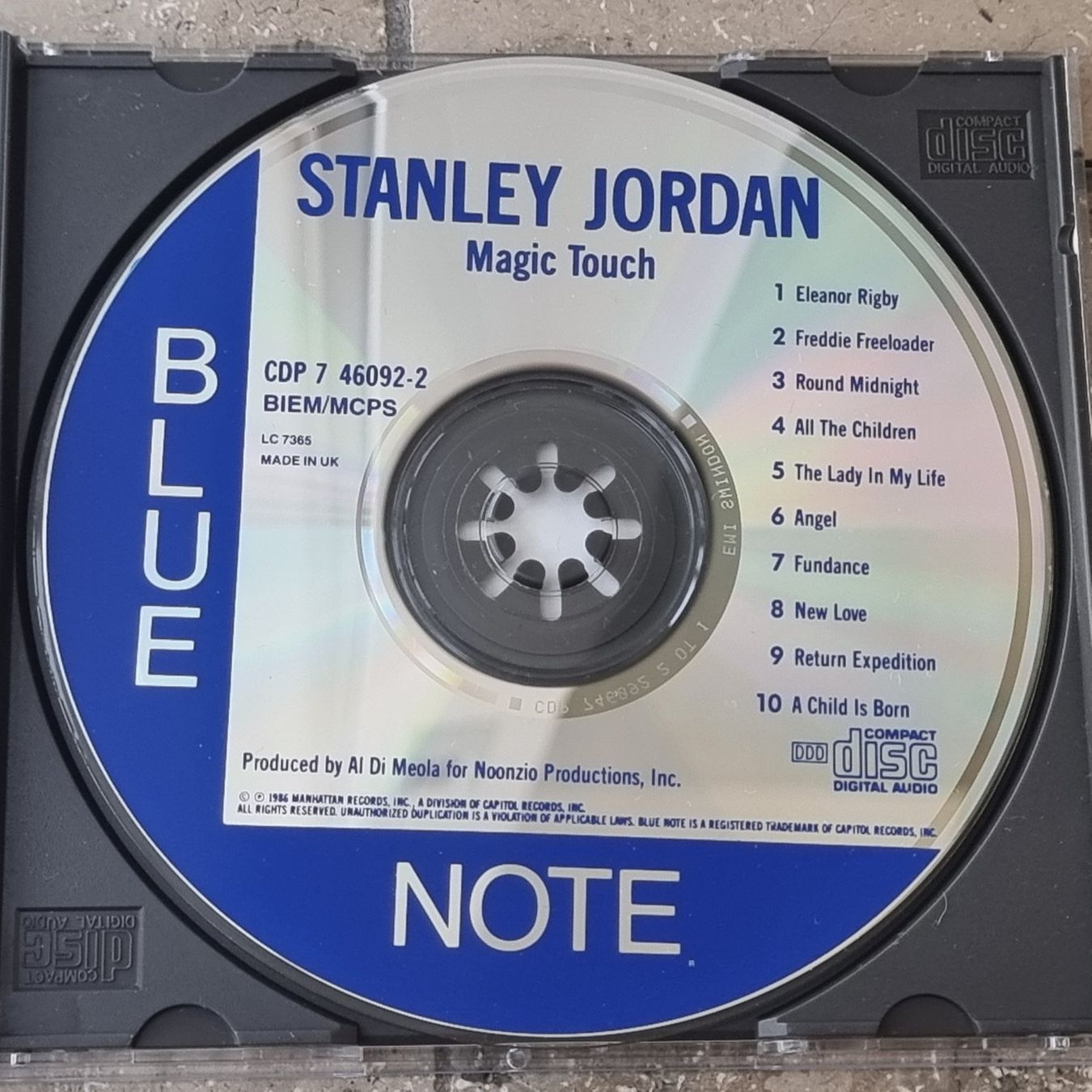 CD: Rar! Stanley Jordan - Magic Touch (CD) Guitar Tapping Master – Usato da Villigen venduto da Tschachtlan 2