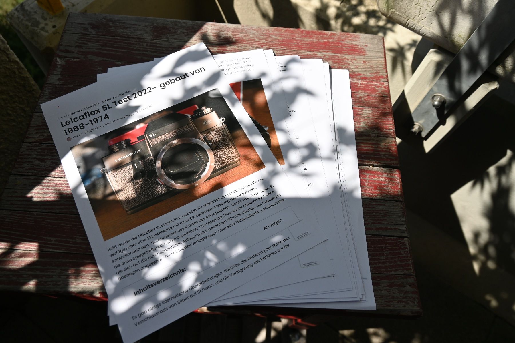 Leica Kamera: Leicaflex SL – Gebraucht aus Dübendorf von harreli 5