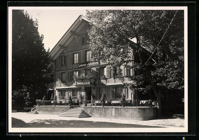 Cartes postales: Affoltern, Hotel Löwen von Ernst Grosse – D'occasion à Berlin par bartko-reher
