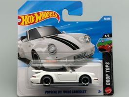 Hot Wheels Porsche 911 Turbo Cabriolet (964) 1:64 Neu OVP