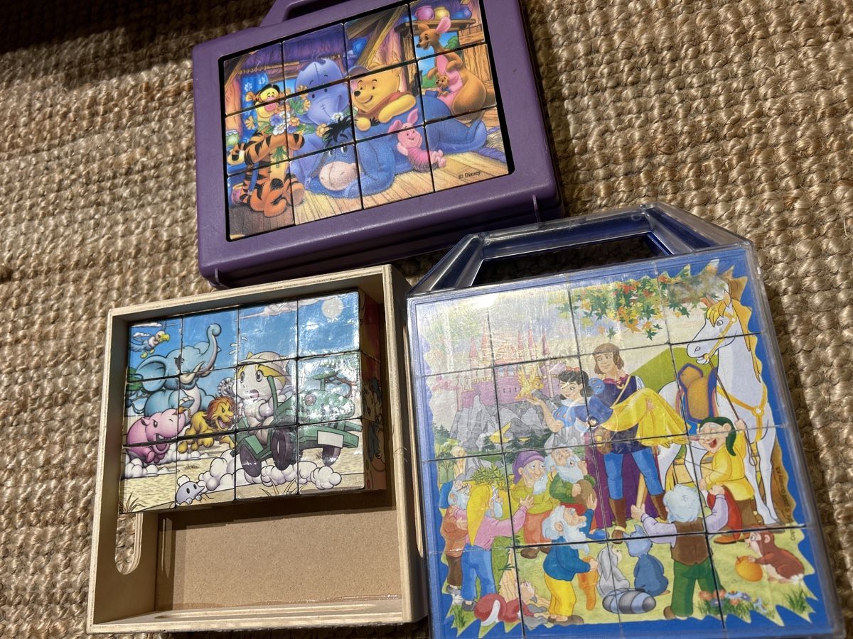 Puzzle: Wende-Puzzle, 3 Stück – Usato da Dottikon venduto da cimar