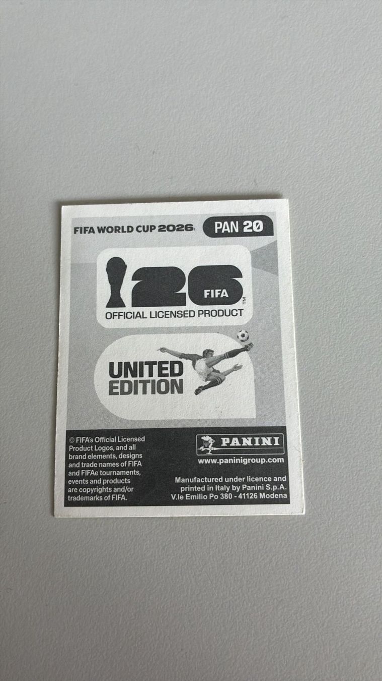 Panini Carte collezionabili: Carte panini 2026 - PAN 20 – Nuovo (secondo la descrizione) da La Neuveville venduto da Ibo2300 1