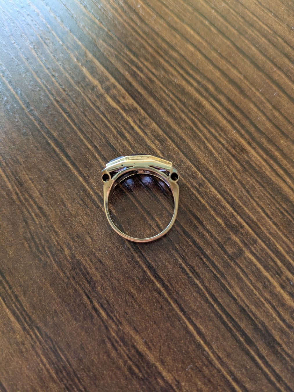 Anelli: Vergoldeter Silber Ring mit Amethyst, Ringgrösse 54 – Usato da Sarmenstorf venduto da Mino_1888 3
