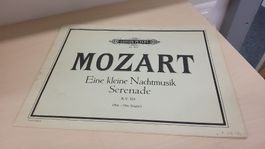Mozart - Eine Kleine Nachtmusik, Partitur, Top Zustand! 