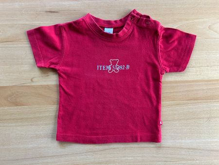Rotes Baby T-Shirt Grösse 74