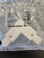 10er Set Global Eckverbinder, weiss, zu Leuchtenschiene