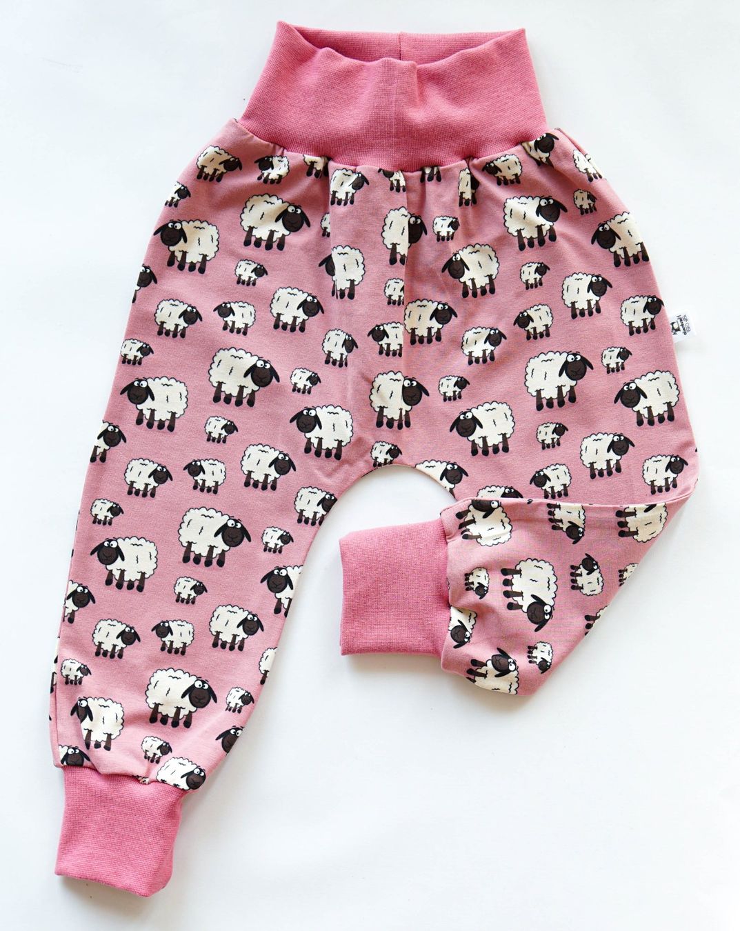 Pantaloni: Pink Pumphose mit Schafe Gr.80/86 - NEU – Nuovo e nell'imballaggio originale da Zürich venduto da sambaum