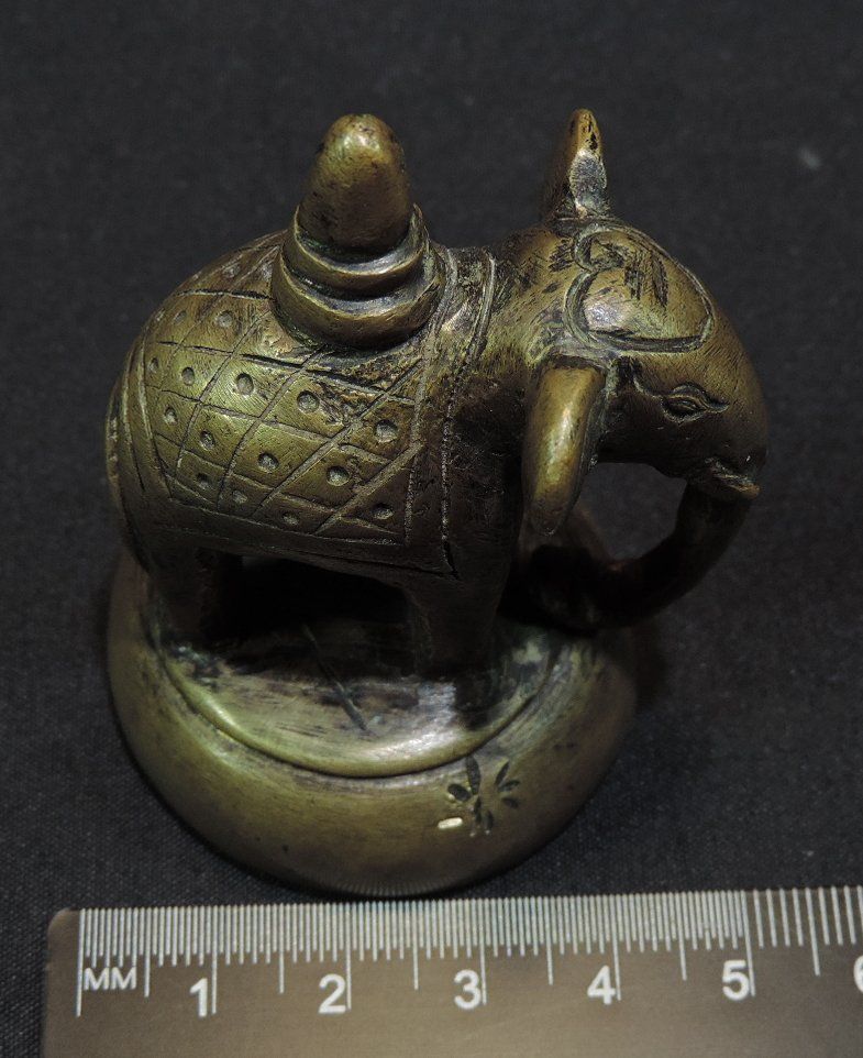 Statuette: Laos Elefant, Opium Gewicht – Usato da Duggingen venduto da roterbambus 6