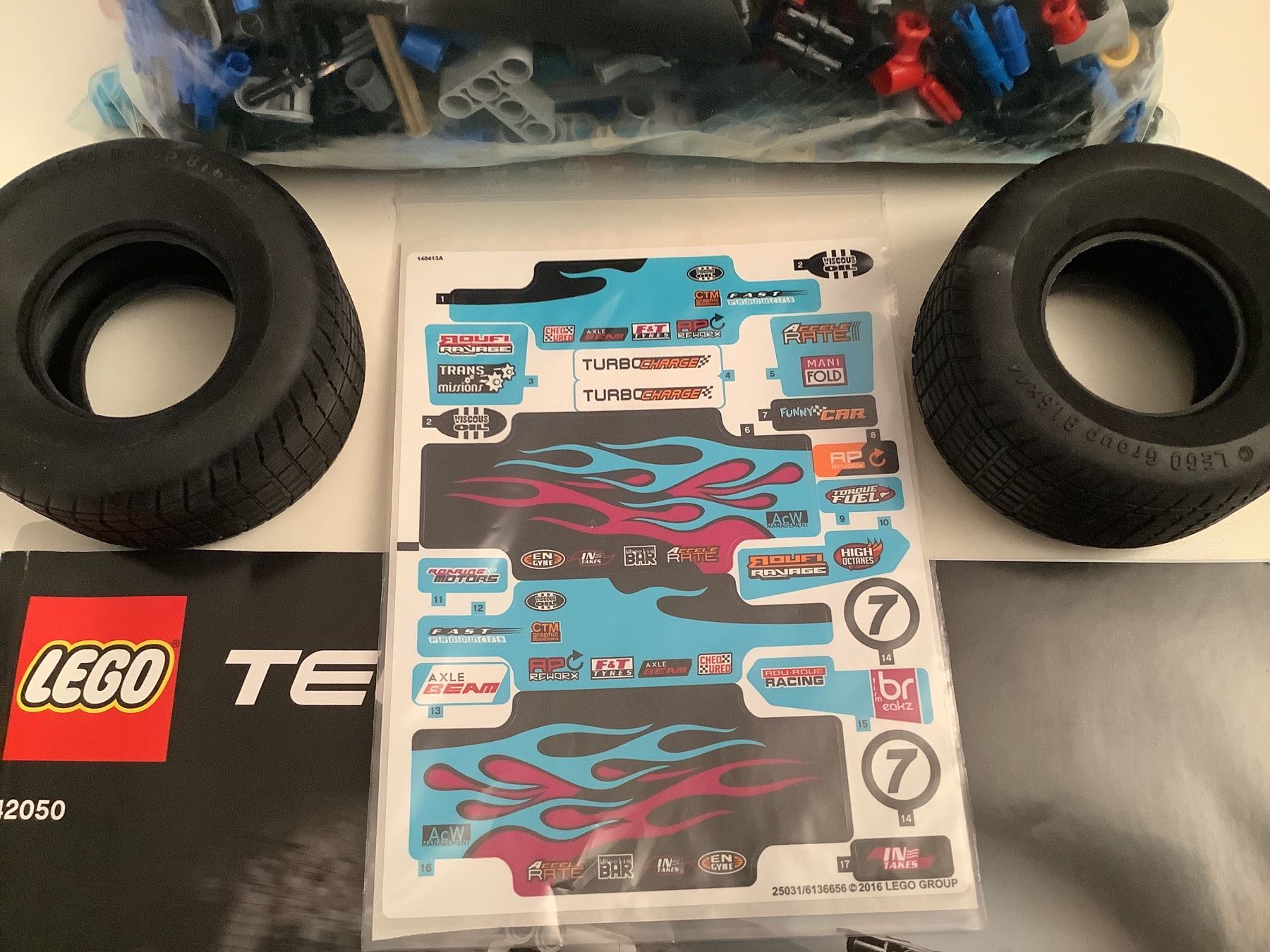 Lego Spielzeuge: Lego Technic Drag Racer / Dragster 42050 von 2016 – Gebraucht aus Willisau von Keks5 2