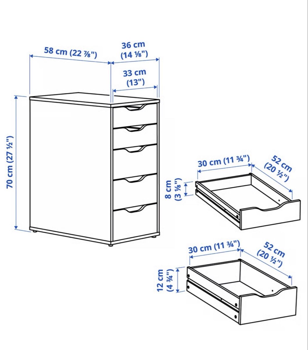 Kommoden: Schubladenelement Ikea Alex – Neu (gemäss Beschreibung) aus Gerlafingen von sternrose 3