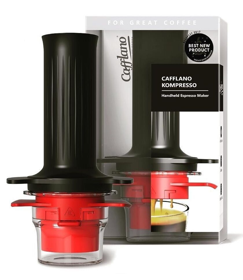 Macchine per caffè & Macchine per espresso: Cafflano® Kompresso – Hand-Espressomaschine! – Nuovo e nell'imballaggio originale da Bassersdorf venduto da Palea89 3