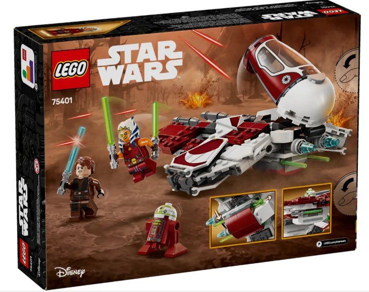Lego Kit di costruzioni: Lego 75401 - Star Wars Ahsoka's Jedi Interceptor – Nuovo e nell'imballaggio originale da Winterthur venduto da Binboklem 4