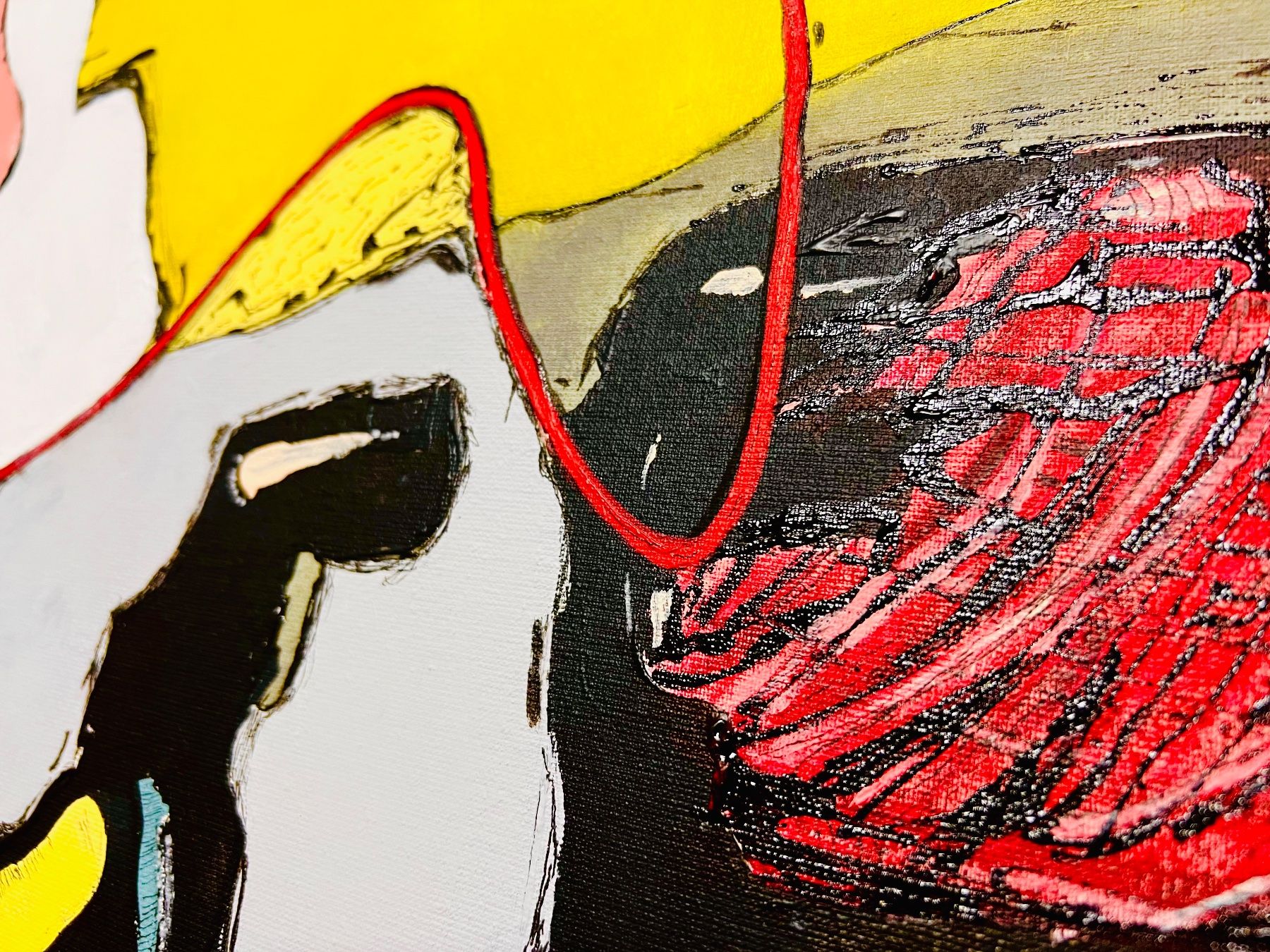 Gemälde: “Thought”50x70cm – Neu und originalverpackt aus Kreuzlingen von eszanza 3