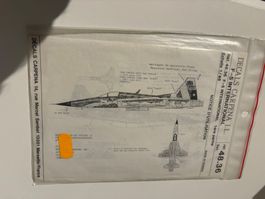 1/48 F-5 TIGER INTERNATIONAL SERVICE DECALS