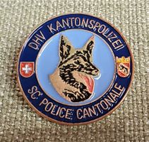 E286  Pin DHV Kt. Polizei SC Police Bern Hund