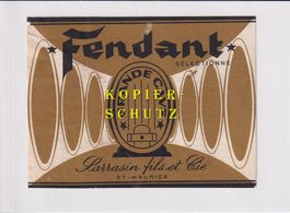 Etikette - Fendand sélectionné /bd