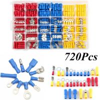 ✅ NEU 720pcs Kabelschuhe Quetschverbinder Set