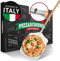 Pizzaschieber aus Holz für Pizza und Flammkuchen