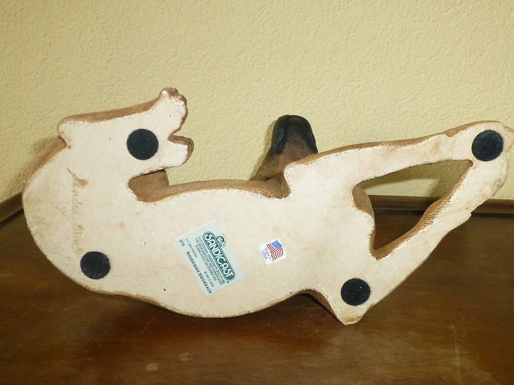 Statuette: Rhodesian Ridgeback Sandicast Figur Hund – Nuovo (secondo la descrizione) da Reinach BL venduto da Spider63 4