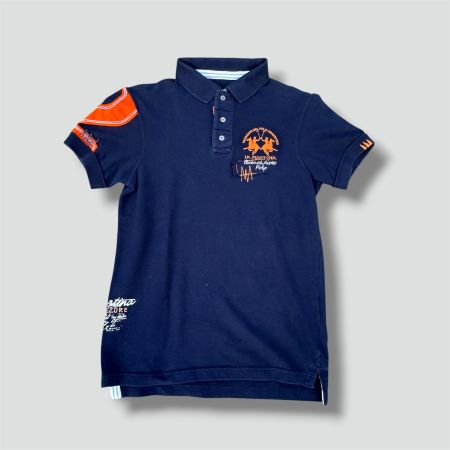 La Martina Buenos Aires vintage poloshirt 90s retro polo