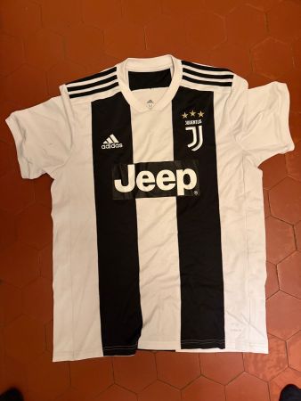 Juventus Trikot Adidas Ronaldo Nr 7 Grösse M schwarz weiss
