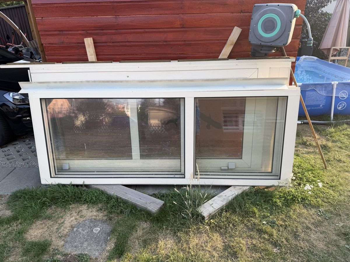 Gartenhäuser & Gewächshäuser: Wintergarten-Elemente mit Türe und Dreh-Kipp-Fenster – Gebraucht aus Wynau von ank_vhb2 1