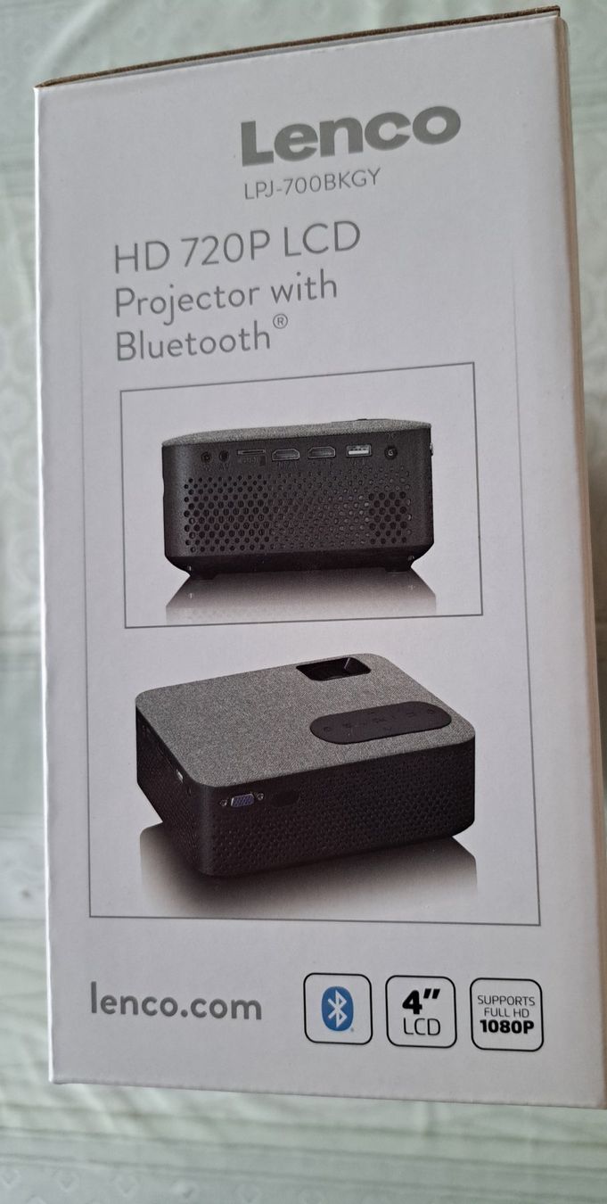 Lenco Vidéoprojecteurs: LCD Projecteur LENCO – Neuf (Voir description) à Broc par mide47 1