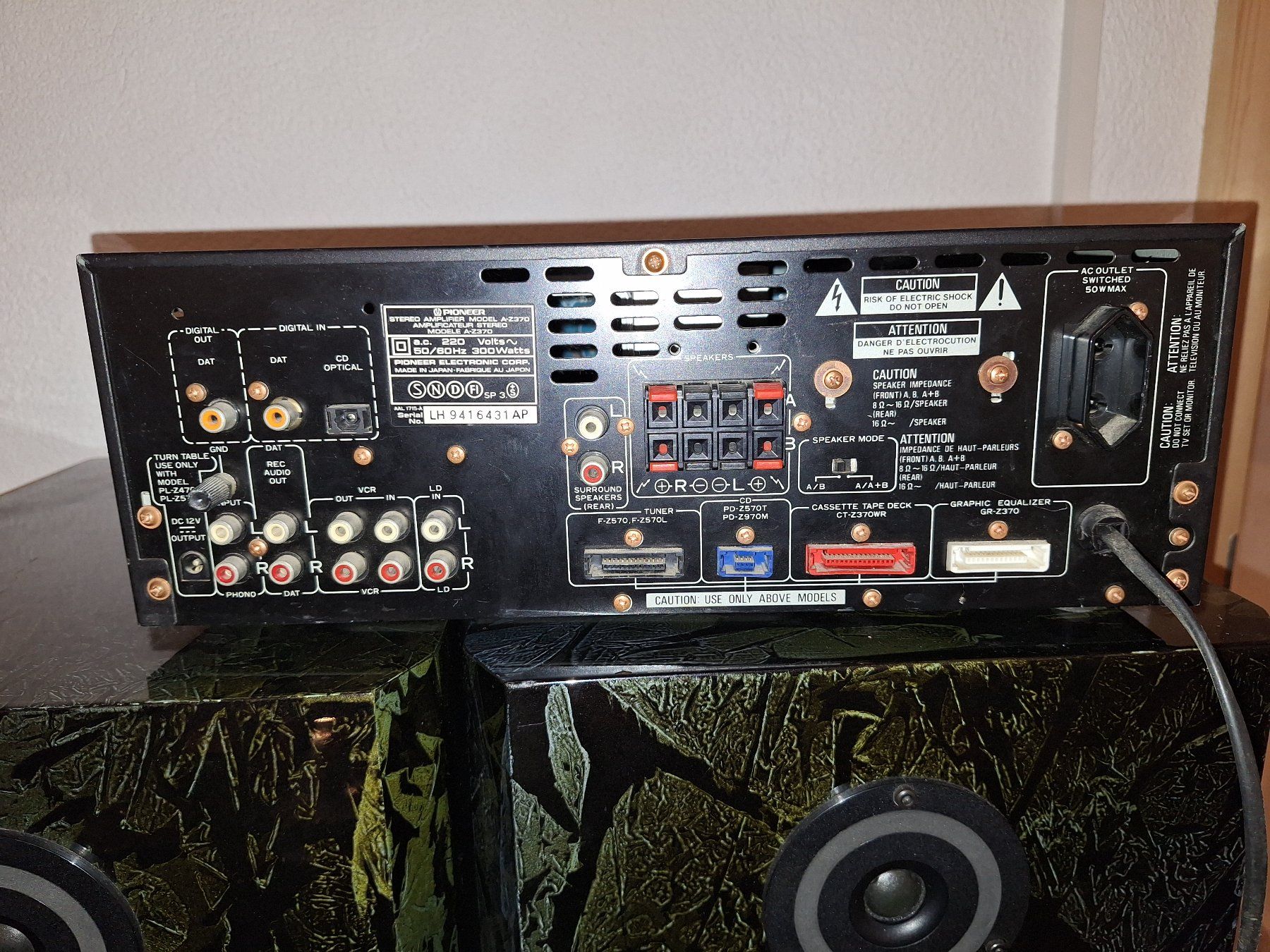 Pioneer Amplificatori: pioneer a-z370 – Difettoso da Wynigen venduto da spycherBLIND 1