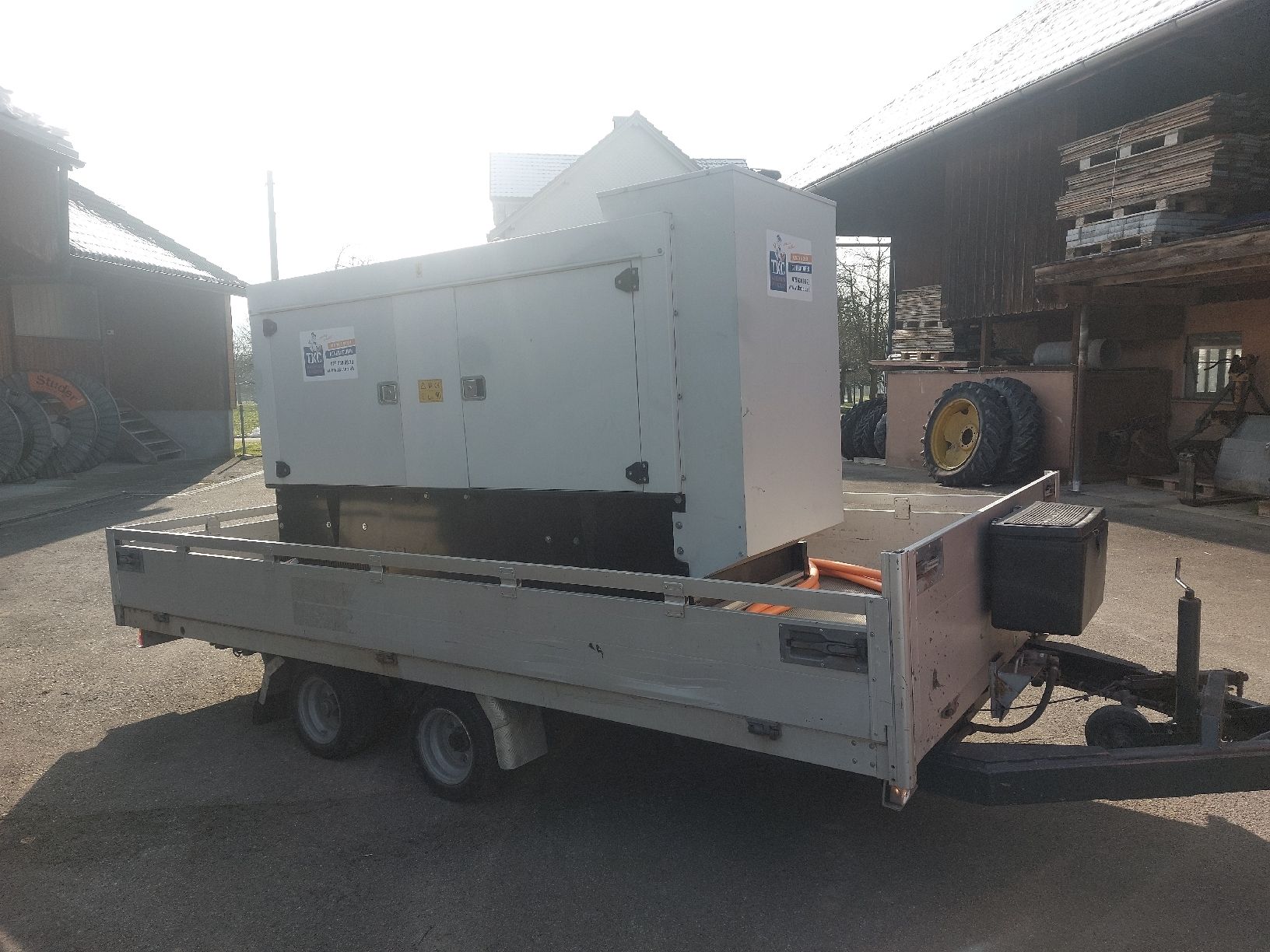 Generatori di corrente: Notstromaggregat 100kVA – Usato da Gossau SG venduto da Kuenzlearmin 1