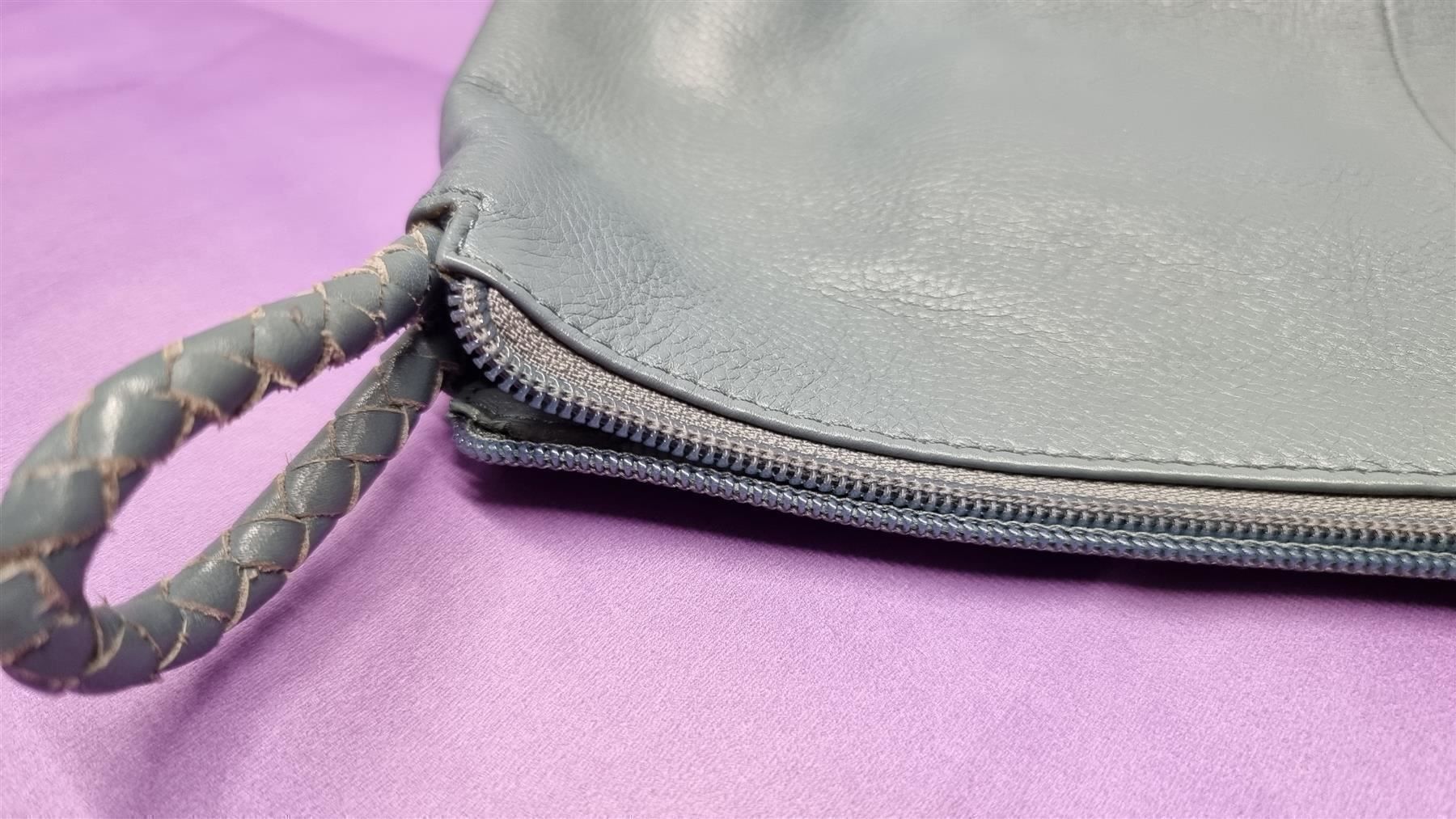 Borse da donna: Handtasche aus Leder in blau – Nuovo (secondo la descrizione) da Rebstein venduto da James-Dean 4