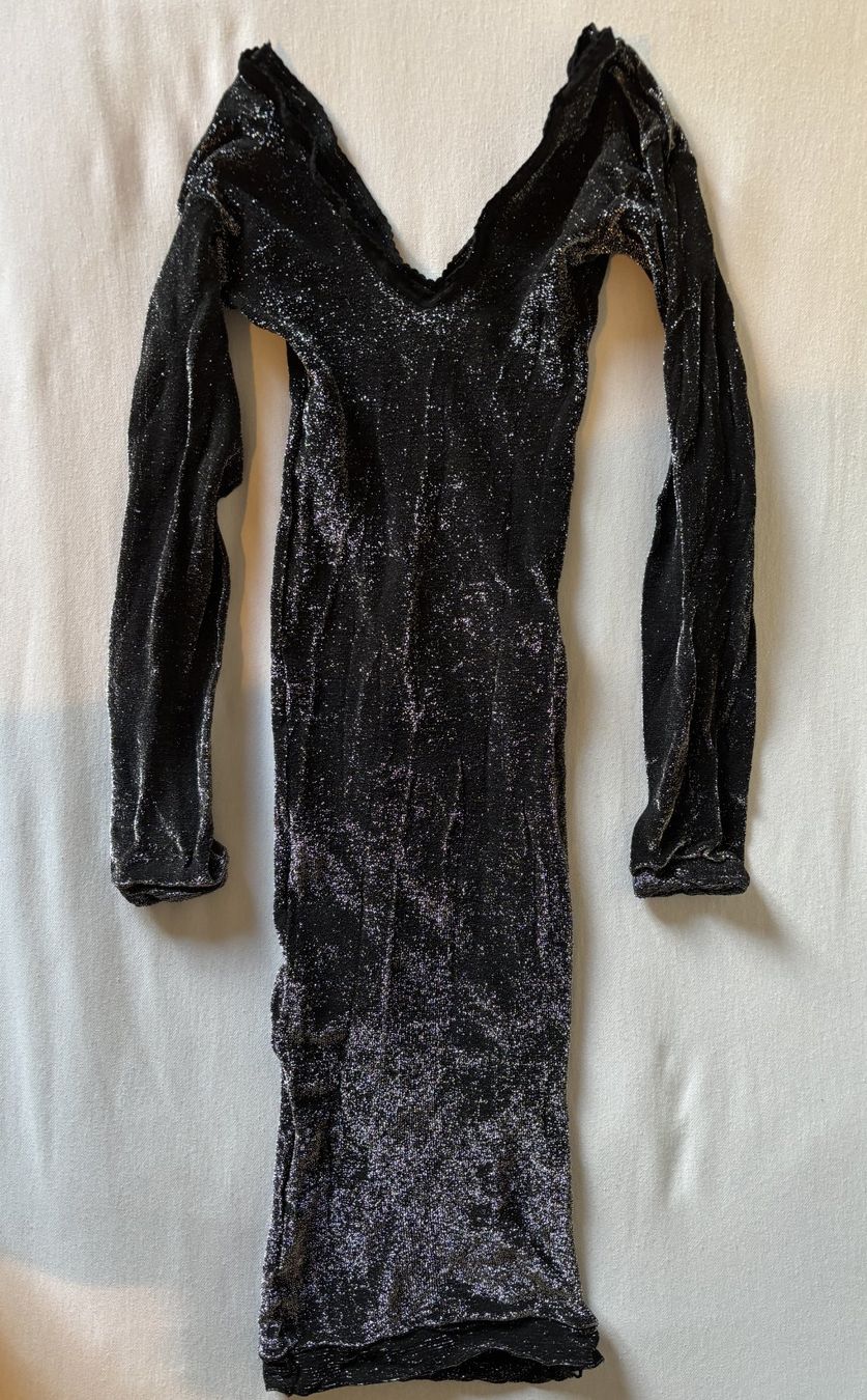 Vestiti: sexy Glitzer-Mini-Kleid. Gr. M – Nuovo (secondo la descrizione) da Birmenstorf AG venduto da tritonius