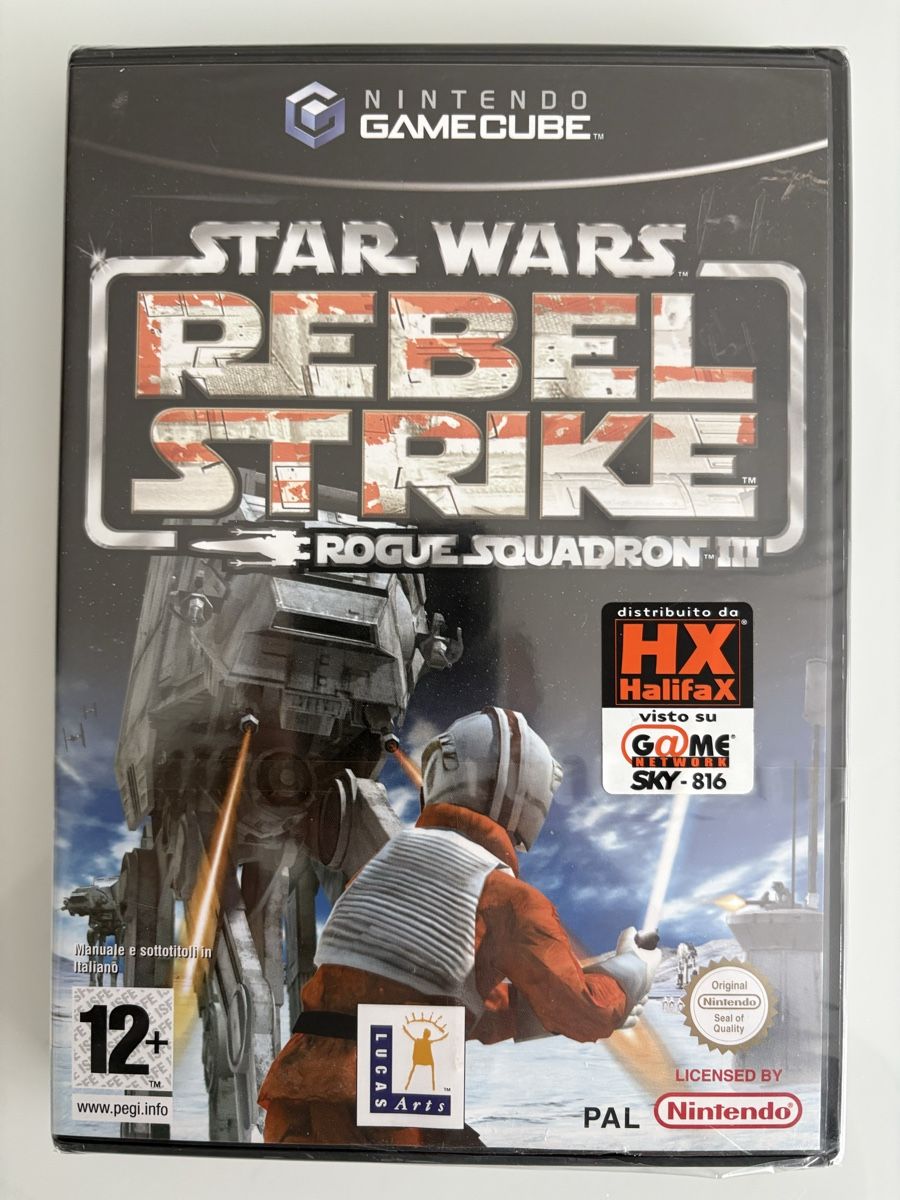 Nintendo Spiele: Star Wars Rebel Strike Rogue Squadron 3 GameCube new sealed – Neu und originalverpackt aus Zürich von Collecting-World
