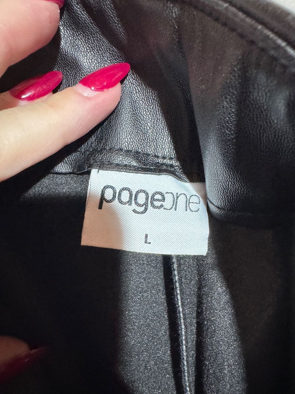 Pantaloni: Hose aus Kunstleder von Pageone Gr. L – Usato da Grosswangen venduto da SALE_SALE_SALE 5