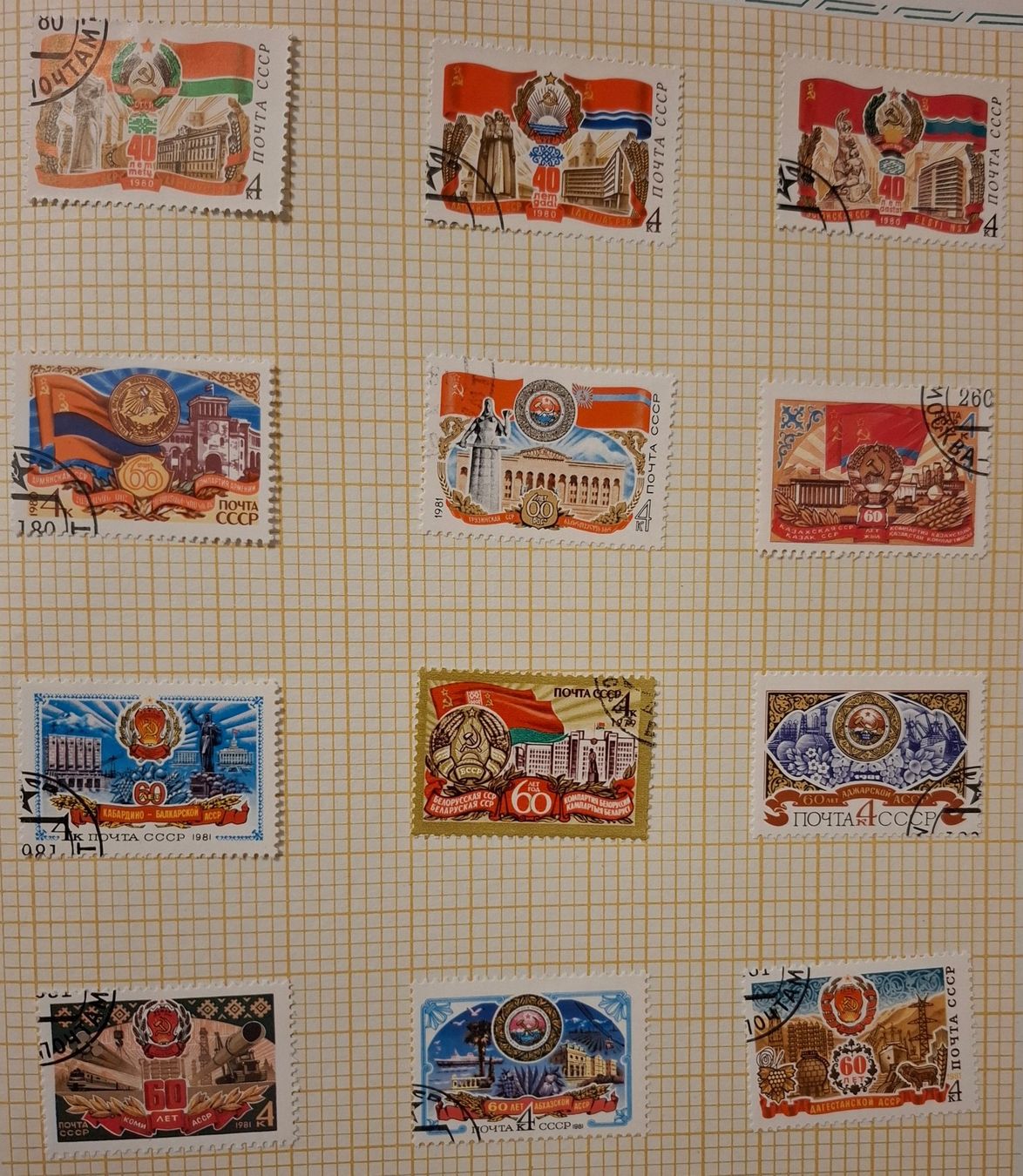 Tutti i francobolli: Briefmarken UdSSR – Usato da Dotzigen venduto da ser_8hp9