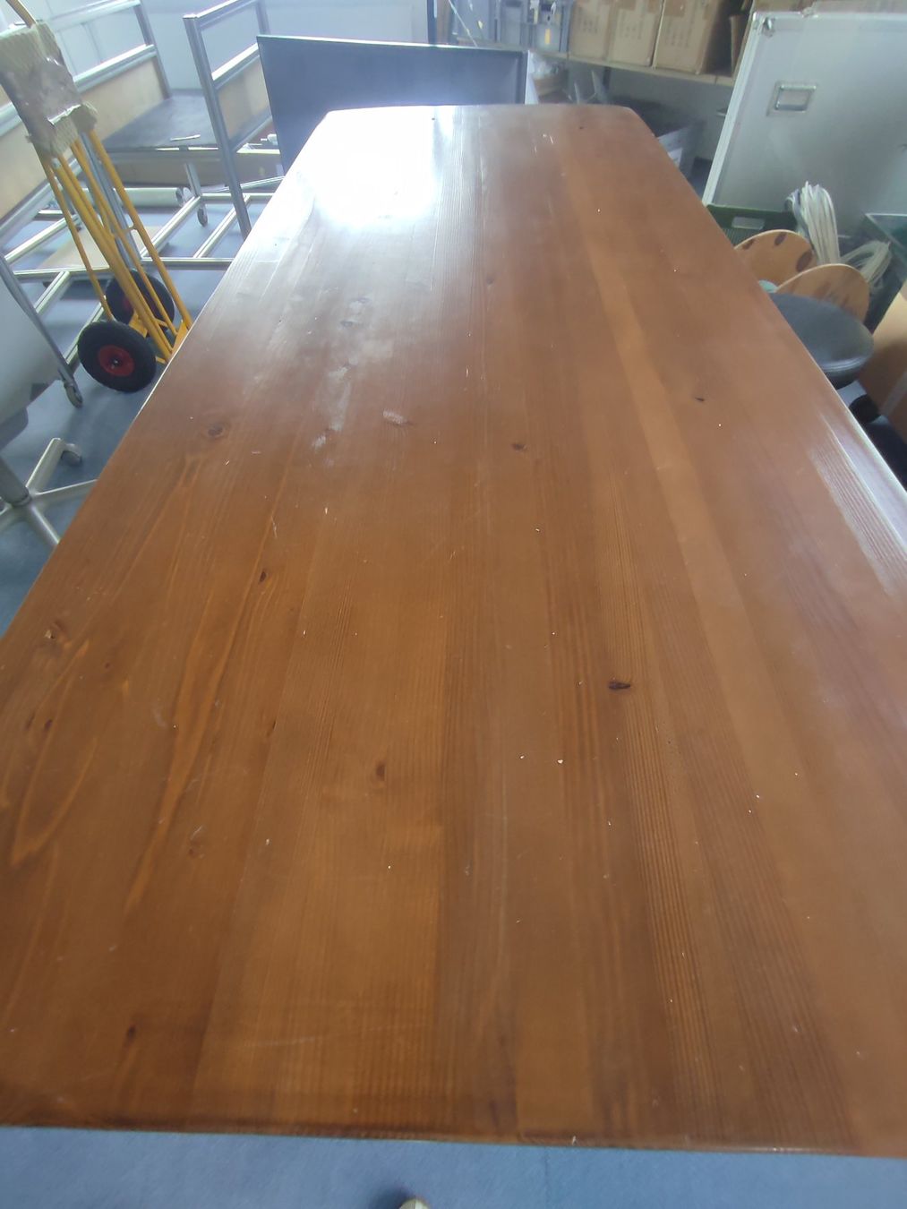 Tavoli: Massiver Klostertisch - Holztisch, Esstisch 220cm – Usato da Zuchwil venduto da DaniSZu 2
