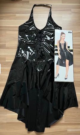 Neues Lack Kleid. Gr. XL