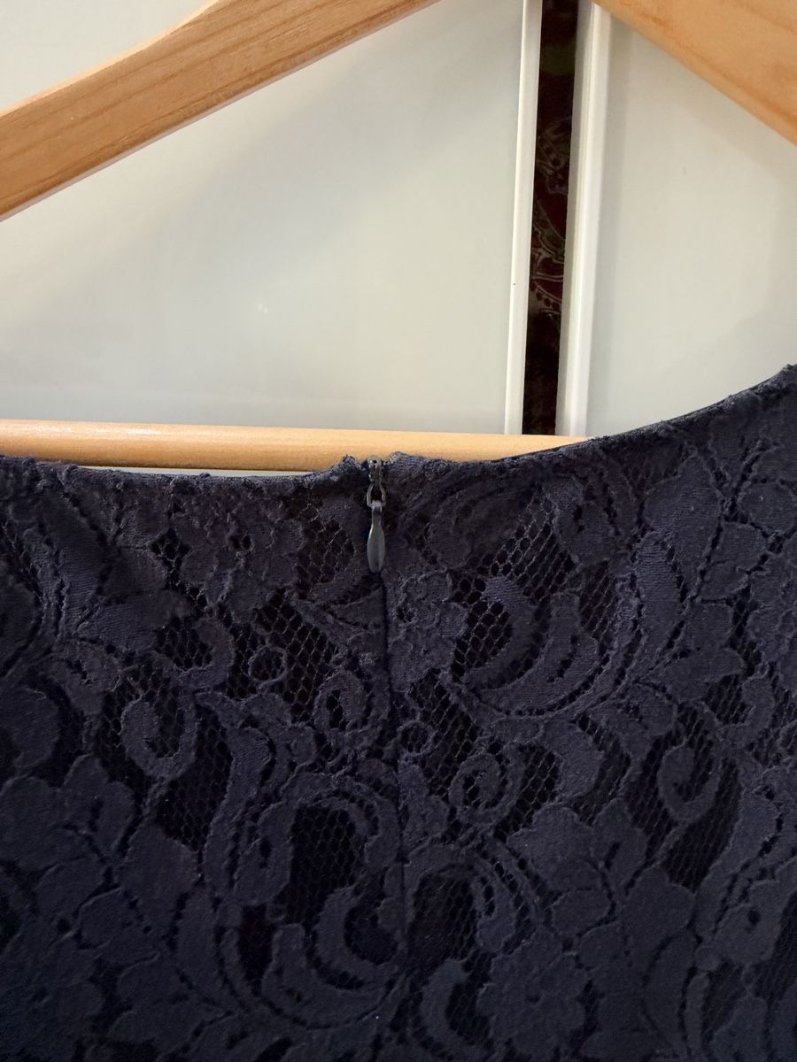 Taifun Vestiti: Spitzenkleid, Dunkelblau – Nuovo (secondo la descrizione) da Grindelwald venduto da wand_24 5