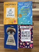 Lot de 4 romans en français pour l’été 