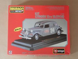 Citroen Traction Avant 15CV Rallye Monte Carlo - Burago Kit