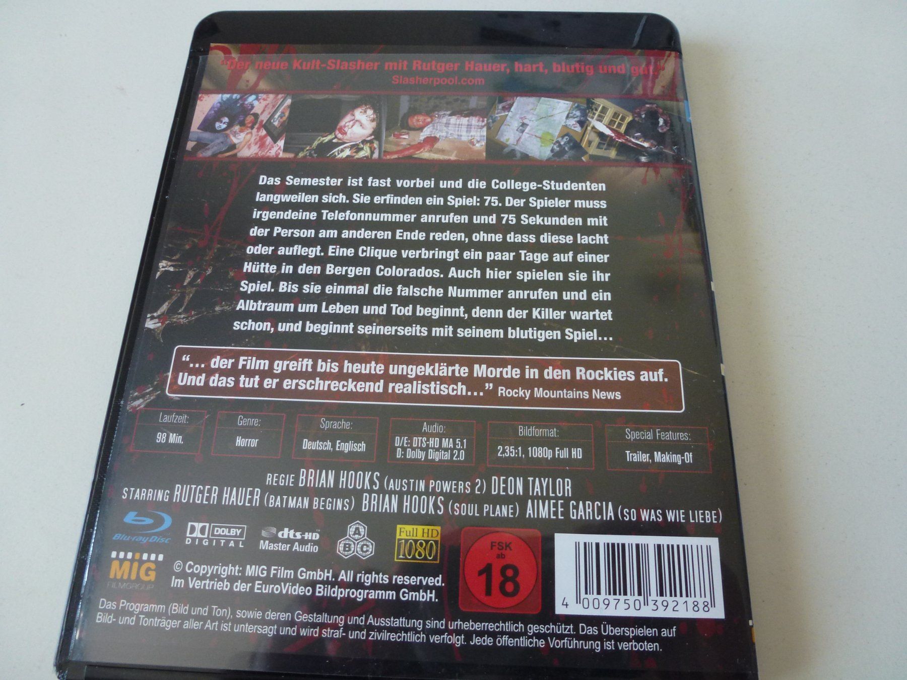 Tutti i DVDs: 7eventy 5ive (Blu-Ray) – Nuovo (secondo la descrizione) da Bern venduto da Frebo 1
