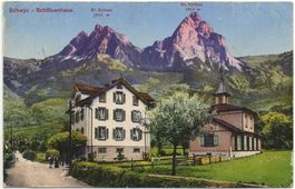 SCHWYZ Schützenhaus - Kl. Mythen u. Gr. Mythen