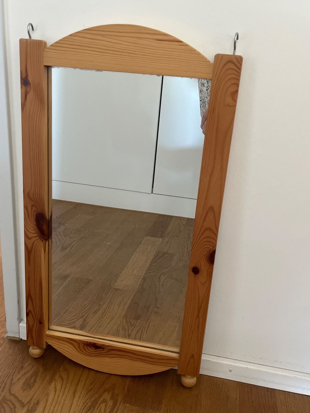 Spiegel: Vintage Spiegel, Holz, 34.5 x 63 cm – Gebraucht aus Luzern von Jiggy_8898 1