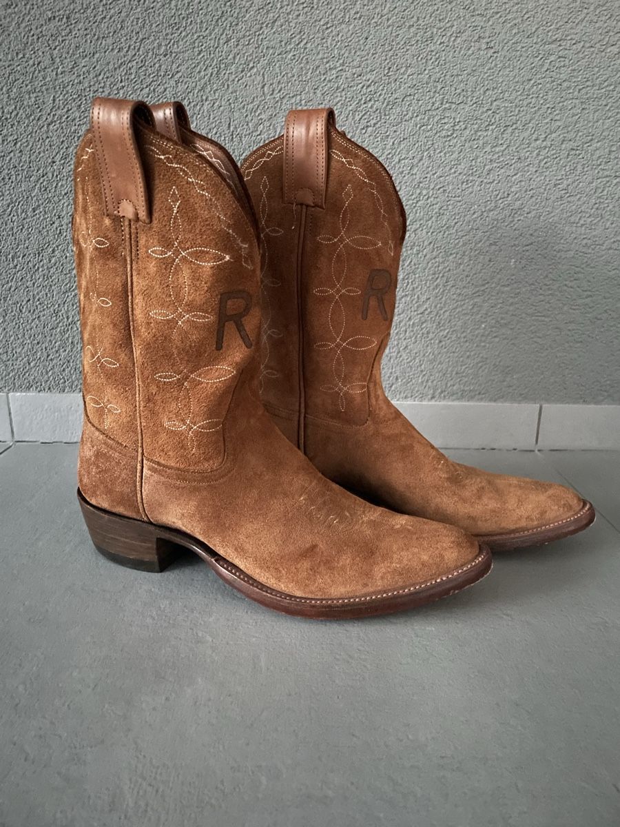 Scarpe da uomo: Double RL RRL Western Cowboy Boot Stiefel – Usato da Flawil venduto da JamesDon