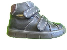 Gr. 22 SUPERFIT graue Leder Halbschuhe mit Goretex Übergang