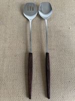 Mid-Century Salatbesteck ALTOSIL DELUXE Germany Teakholz